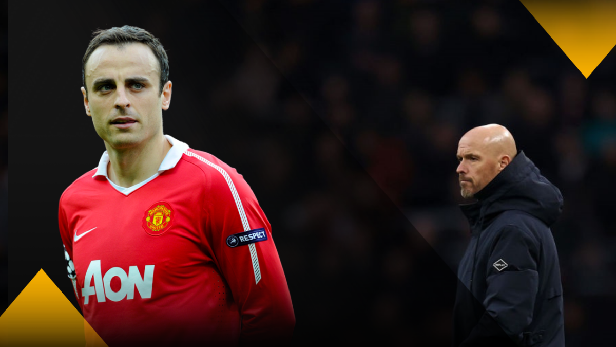 Dimitar Berbatov and Erik ten Hag